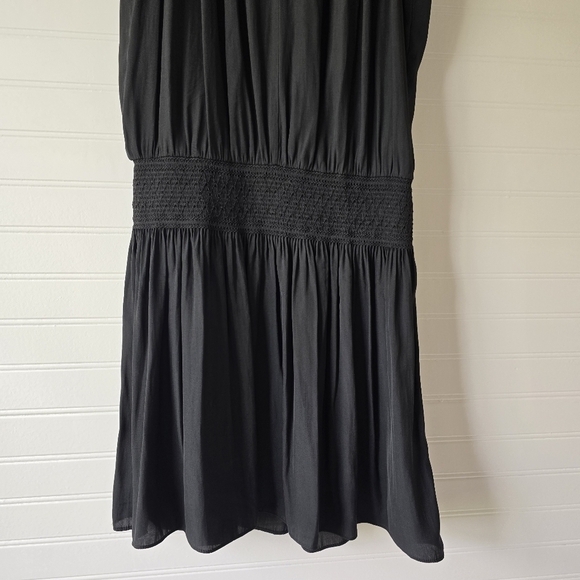 Ramy Brook Paris Sleeveless Mini Sun Dress Black Small Sundress - Picture 5 of 12